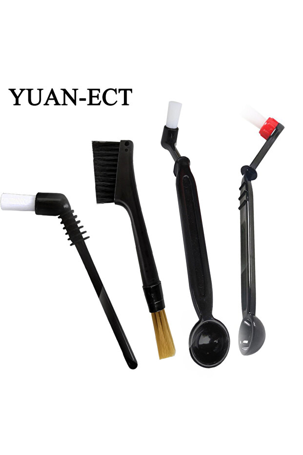 ABCD Brush Coffee Brush Set Espresso Brush Kit Include Wooden Coffee Grinder Machine Cleaning Brush