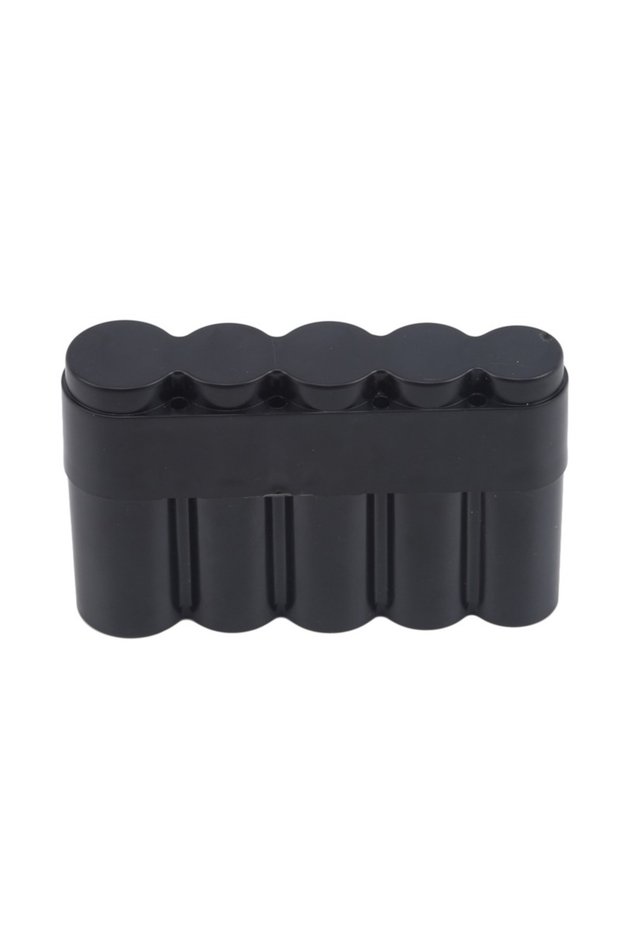 Black Transparent Plastic Storage Coins Purse Storage Box Euro Coin Dispenser Coin Holder Case High