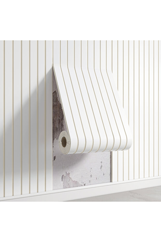 Xiaohao Kc-6003-1 1 Roll of Self-Adhesive Grille 3D Stereo Concave-Convex Wall Panel for Living Room