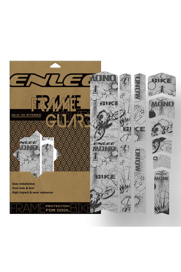 CheJia2 Bomb ENLEE Bike Protection Film Mountain Bike 3M Stickers Frame Color Change Stickers Road C