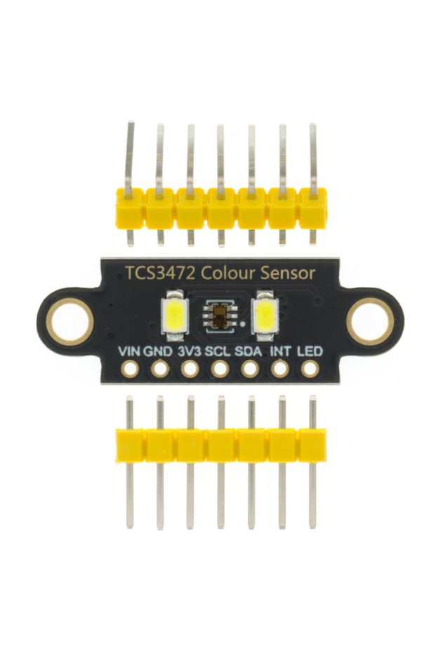 Black Double Hole TCS34725 Low Power IR Blocking Filter RGB Light Color Sensor Recognition Diy Kit E