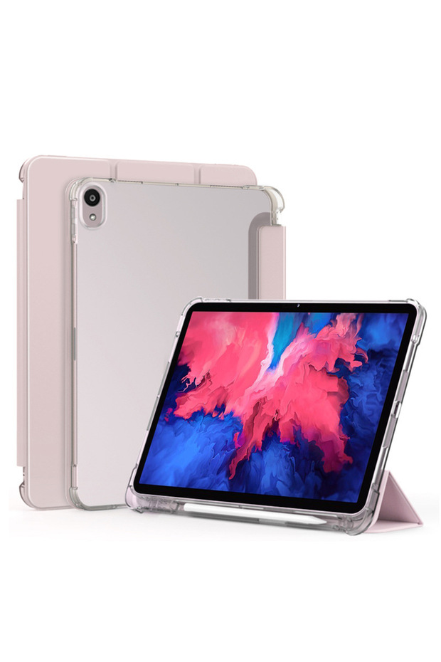 P11 Plus J616F J607F pink For Lenovo Tab P11 /P11 Plus 11" TPU Back Stand Tablet Funda For Xiaoxin P