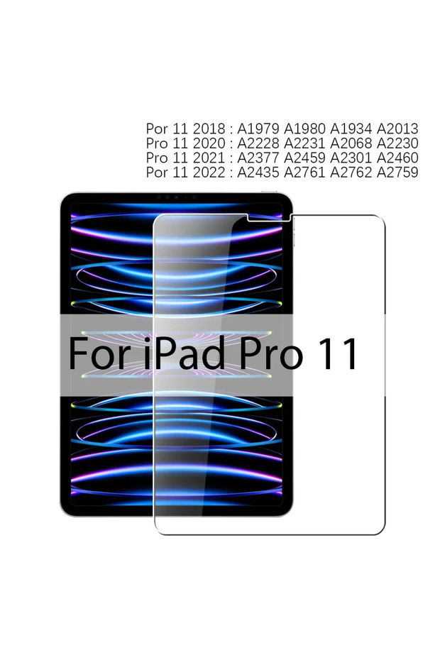 Pro 11 Tempered Glass Screen Protector For iPad Air 5 4 Pro 13 11 12.9 Ipad 9th Gen 10th 8th 7th 6th