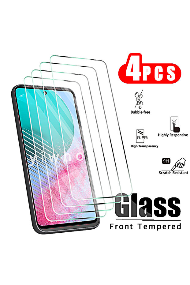 For samsung M53 5G 4pcs HD 4pcs Tempered Glass for M54 5G M34 M14 M04 M13 4G M23 M33 M53 5G Screen