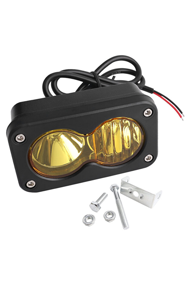 Yellow For Sur-Ron Segway Talaria 20W LED Headlight Switch White Spot Flood Pod Combo Kit Waterproo