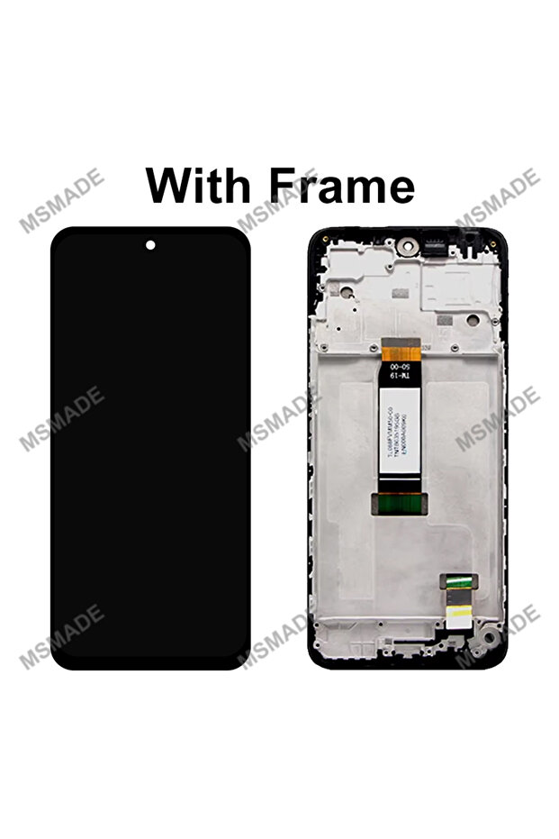 With Black frame 6.79" IPS For Redmi 13 Display Digital Touch Screen For Redmi 13 LCD Repla