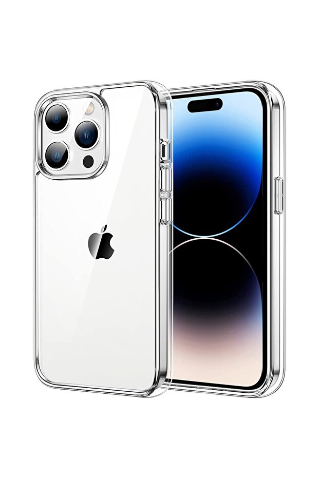 جراب شفاف غير قابل للاصفرار لهاتف iPhone 13Pro Max، مناسب لهاتف iPhone 16 15 14 Plus 13 Pro Max 16e 12