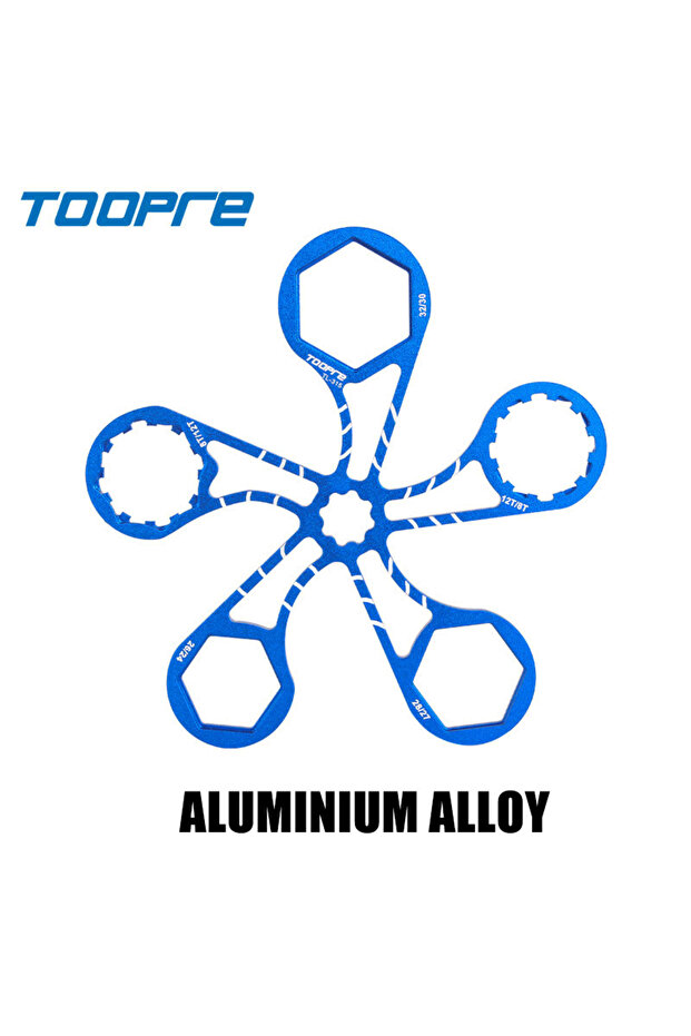 Aluminium Alloy Toopre Bike Suspension Front Fork Cap Wrench Extender Spanner Removal Installation T
