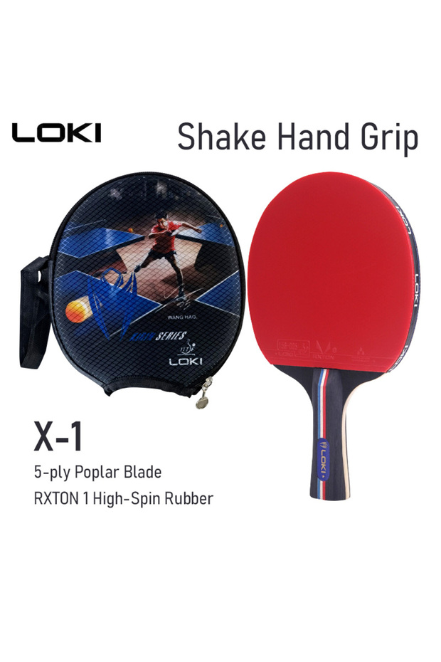 X1 FL Grip LOKI Table Tennis Racket X Series 1 2 3 Stars Ping Pong Paddle Pingpong Racket Recreation