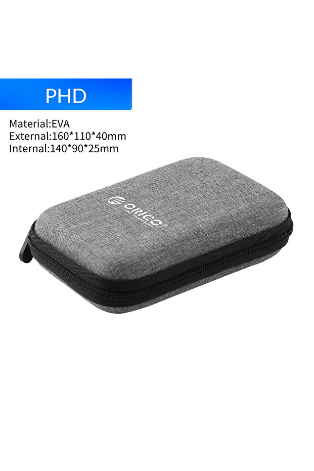 Orico PHD-25-GY ORICO 2.5 Hard Disk Case Portable HDD Protection Bag for External 2.5 inch Hard Driv