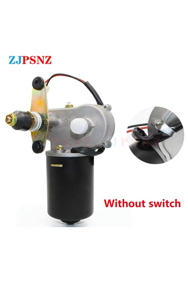 12V Without switch 12V 48V 60V Wiper Blades Electric Boneless Wiper Motor Electric Wiper Motor With/