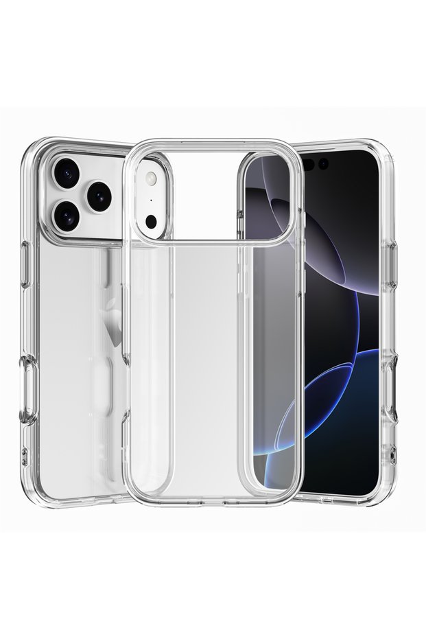 iPhone17 Pro Clear Luxury Glitter Transparent Case For iPhone 17 Air 16E 15 14 13 12 11 Pro Max Plus