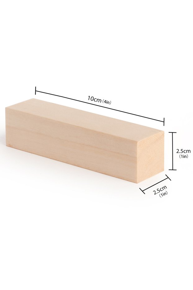 10pcs 6-50Pcs Basswood Carving Block Wooden Blocks Cubes Natural Basswood Carving Block DIY Crafts U