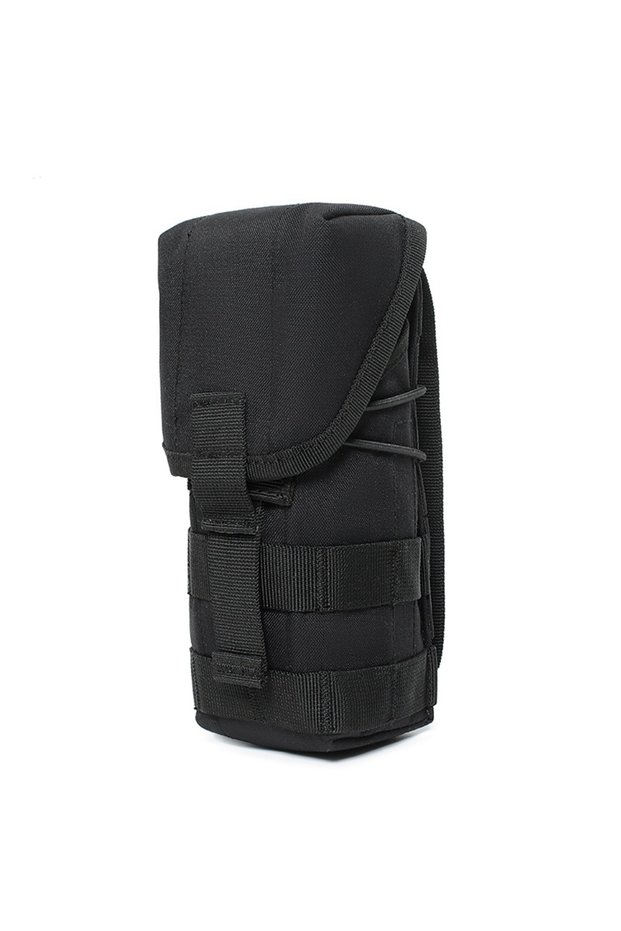 Black Tactical 556/7.62 Double Mag Pouch MOLLE System Adjustable Elastic Drainage Hole Lightweight