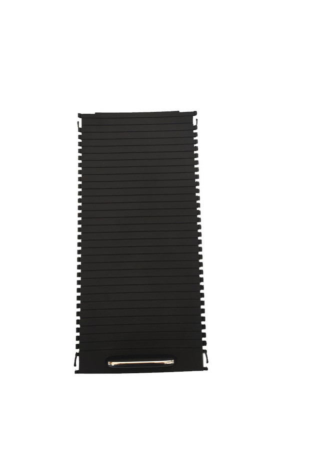 black Car Inner Indoor Centre Console Roller Blind Cover Water Cup Holder Storage For Mercedes C-Cal