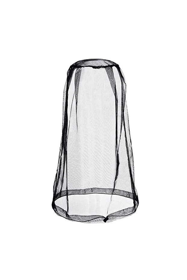 Black 46x46cm Breathable Mesh Mosquito Head Nets Lightweight Hat Net Cover Outdoor Camping Fishing A