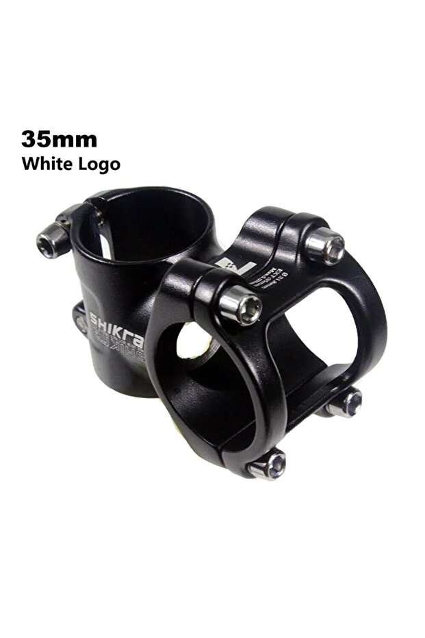 White logo 35mm Bicycle Stem Mountain Road Bike Stem Ultralight Stem 31.8mm Handlebar Stem 7 Degree