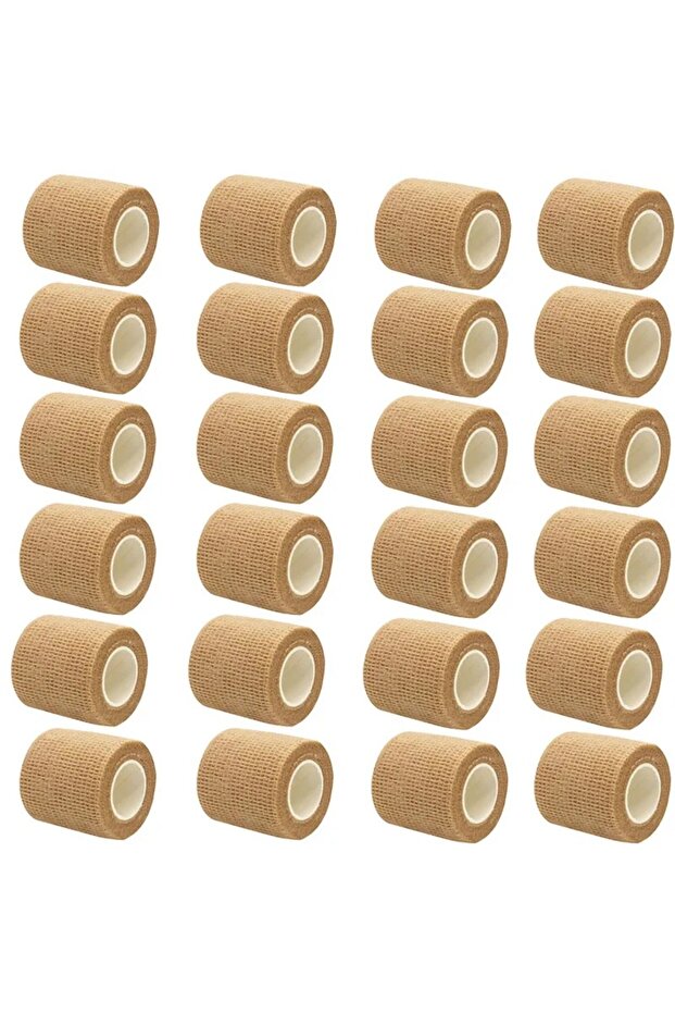 24PCS 5CM X 4.5M A0170-Skin Wholesale 24 rolls Bandage Cohesive Bandage Self Adhesive Self Adherent