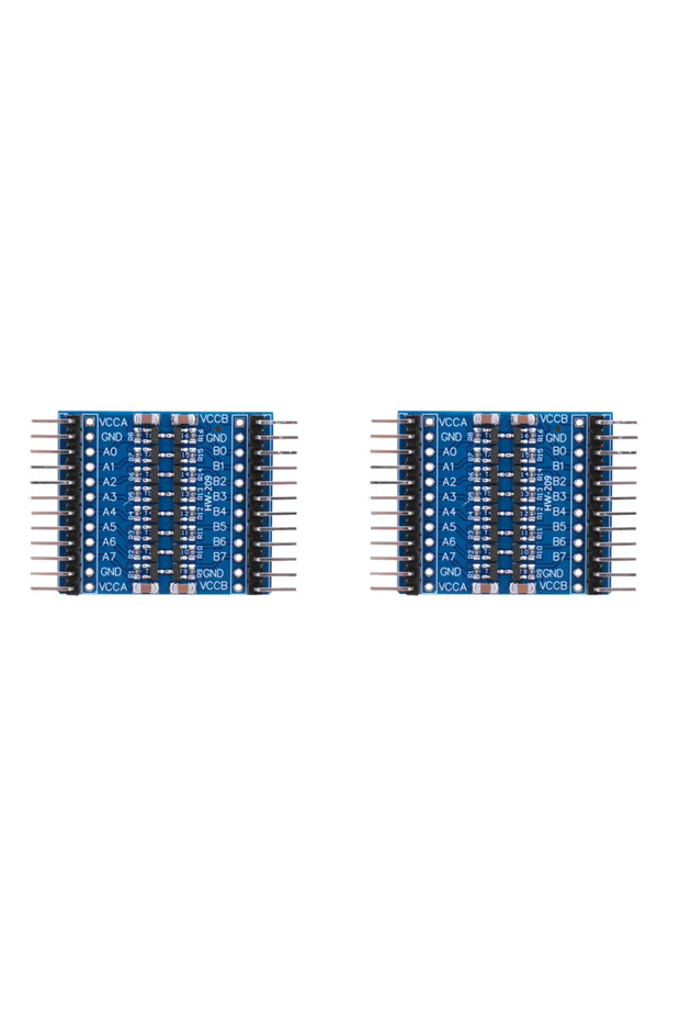 2Pcs 8 Channel Logic Level Shifter Bi-Directional Module 5V/3.3V Level Converter IO Bidirectional Mu