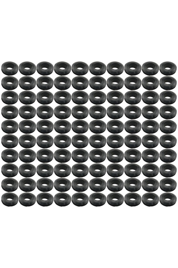 12 pcs black Airlock Grommet Fermentor Anti-Leakage Sealing Ring Food Grade Home Brew Silicone Seal