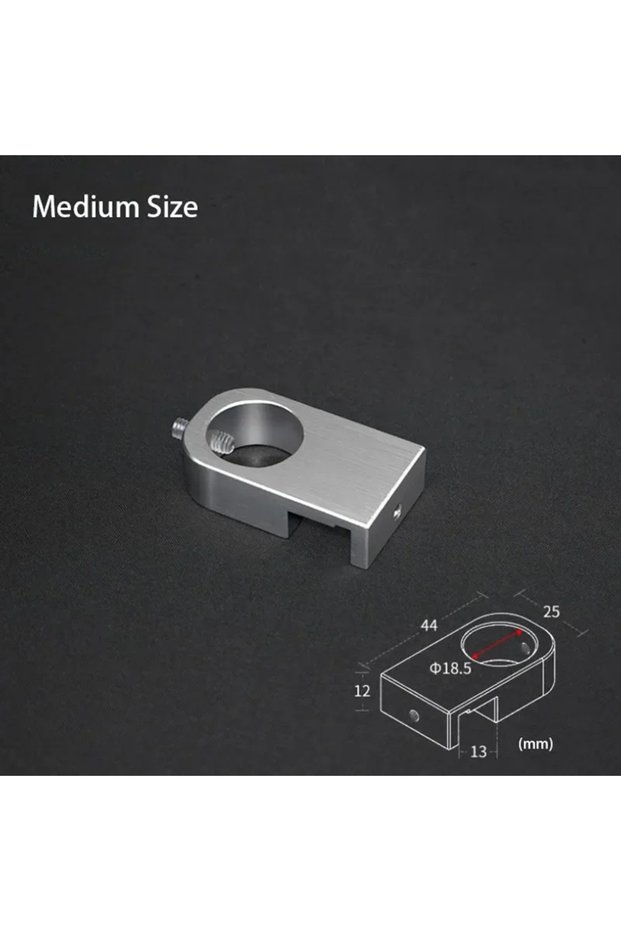 Medium Size Aluminum Alloy Aquarium Water Tube Holder Water Pipe Hose Mount Bracket for 20mm Pipe Wa
