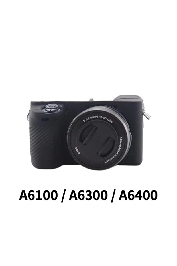 A6100 A6300 A6400 Silicone Armor Skin Case Camera Bag Body Cover Protector for Alpha A6000 A6100 A6