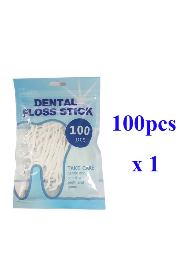 100pcs bag Dental Floss Storage Box Pop UP Design Hilo Floss Dispenser Refillable Teeth Cleaning Too