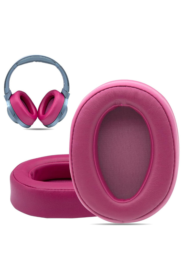 Magenta Replacement Ear Pads Cushion Earpads for Sony MDR-100ABN WH-H900N High Quality Headphones Ea