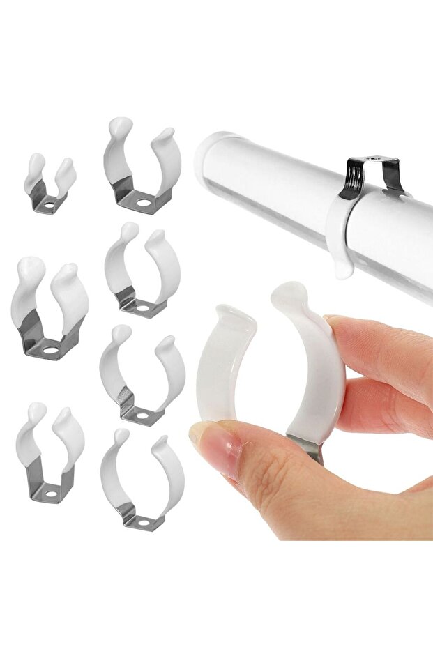 5Pcs T10 5Pcs T3/T4/T5/T6/T7/T8/T9/T10 Spring Terry Pipes Clamp Base Tool With Protection Pipes Cla