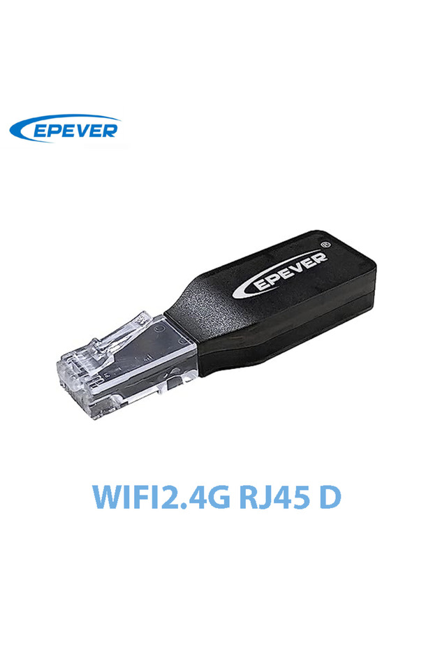 قطعة واحدة من محول واي فاي 2.4 جيجا هرتز EPEVER لجهاز التحكم في شحن الطاقة الشمسية MPPT EPEVER WiFi 2.4 جيجا هرتز RJ45 D Communi