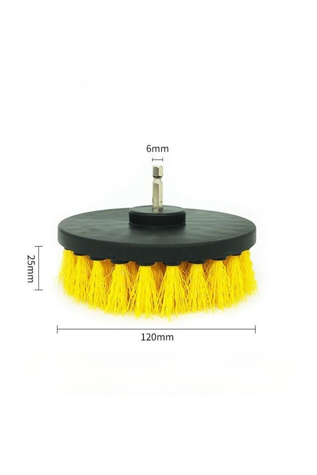D Electric Scrubber Brush Drill Brush Kit Power Drills Scrubber Brush For Carpet Glass Car Tires Nyl