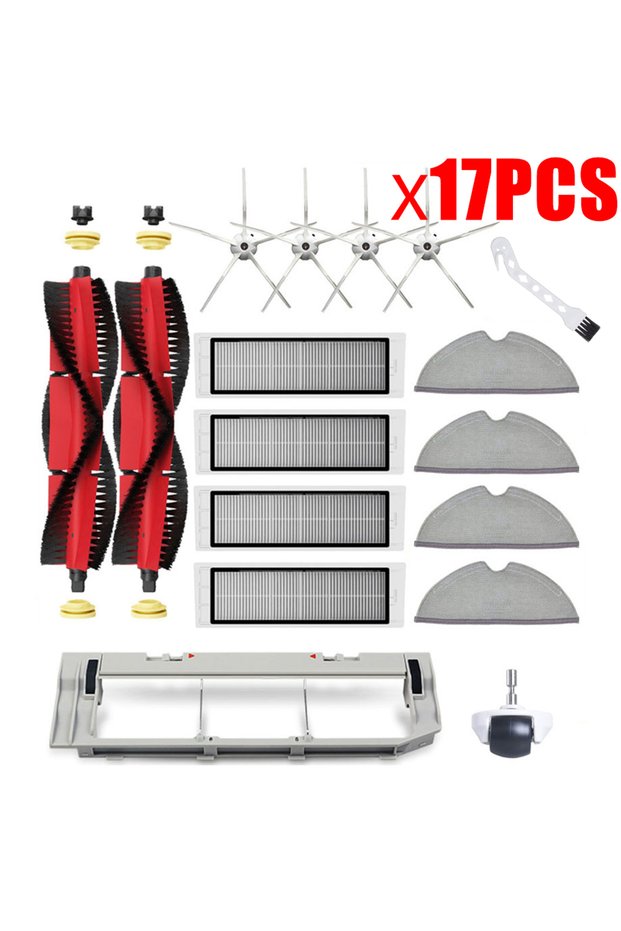 SET H For Xiaomi Roborock S5 Max S6 S6 Maxv Vacuum Cleaner Replacement Kit Roller Brush HEPA Filter