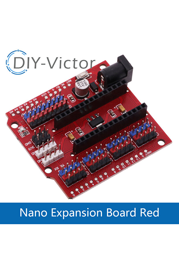 لوحة توسيع محول طرفية لوحدة التحكم Red Shield NANO IO Shield V3.0 3.0، لوحة تمديد بسيطة