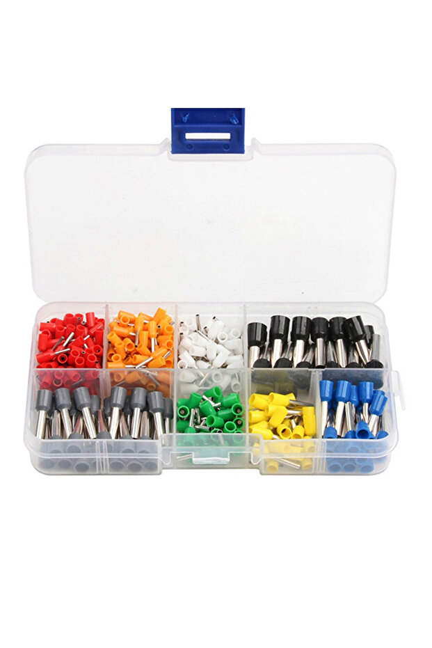 1Box 400pcs 400 Pcs Durable Wire Connect Insulated Connector Crimp Terminator Cold Pressed Insulated