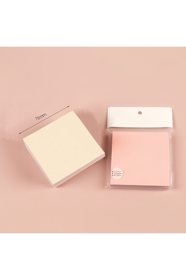 Mix Color 100Sheets Color Sticky notes Pads Posits Stationery Paper Stickers Posted It Memo Notepad