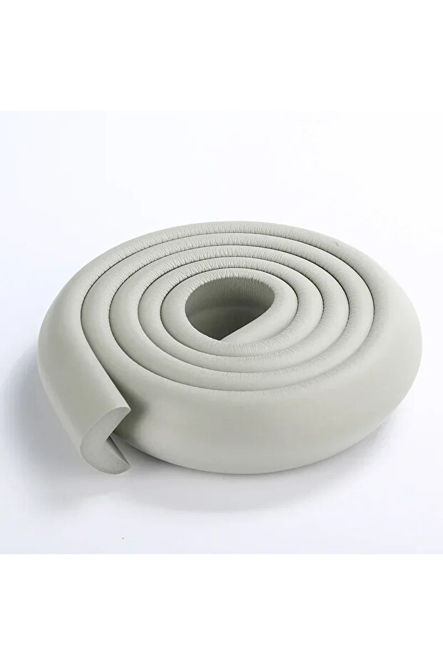 Gray 2M L Shape Protector Edge Corner Desk Cover Extra Thick Baby Safety Furniture Table Protective