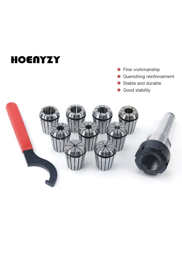 MTB3-ER25(9Pcs) 1Set ER25 ER32 Spring Collets 9Pcs With MTB2/MTB3 MT2/3 Morse Taper Holder Cone For