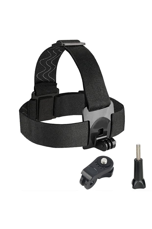 C Head Strap Mount For GoPro Hero 13 12 11 10 9 8 7 Insta 360 X5 X4 X3 GO 3 3S DJI Osmo Action 3 4 5