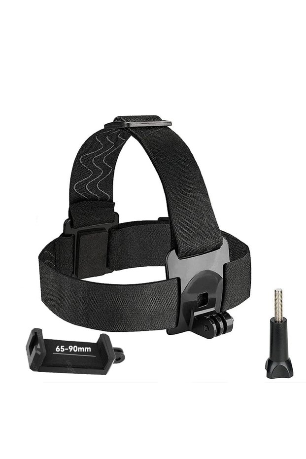 E Head Strap Mount For GoPro Hero 13 12 11 10 9 8 7 Insta 360 X5 X4 X3 GO 3 3S DJI Osmo Action 3 4 5