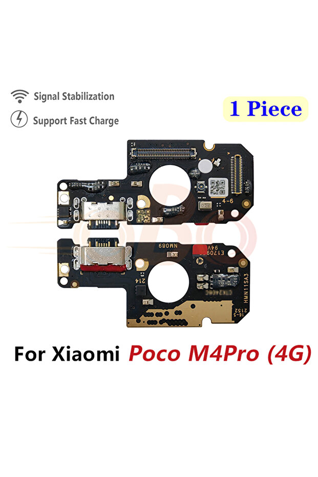 لوحة شحن USB لهاتف Poco M4Pro-4G، منفذ شحن متوافق مع Poco M3 M4 PRO M5 4G 5G، موصل مرن C