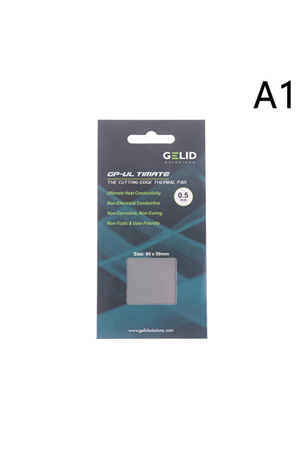 سماكة 0.5 مم، وسادة حرارية GELID GP-Ultimate 15W/، وسادة سيليكون حرارية لوحدة المعالجة المركزية/وحدة معالجة الرسومات/اللوحة الأم.