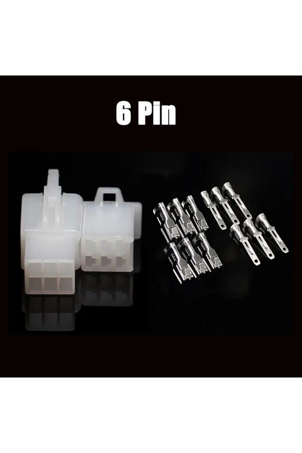 10Sets 6Pin 10set 2.8mm 2 3 4 6 9 Pin Automotive 2.8 Electrical Wire Connector Male Female Cable Ter