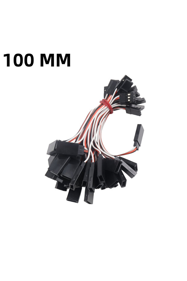100 MM 10pcs RC Servo Extension Cord Cable Wire Lead JR For Rc Helicopter Rc Drone 10pcs 100mm/150