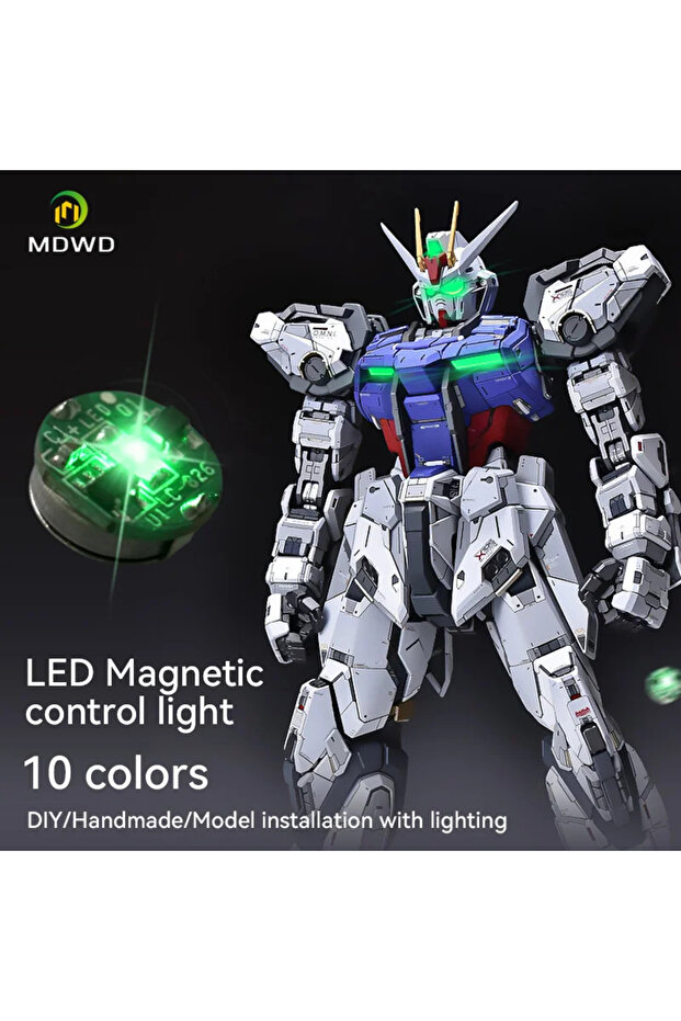 magnet LED Light Magnetic Control Switch Cartoon Hand To Do Plus Light Model Wireless Light