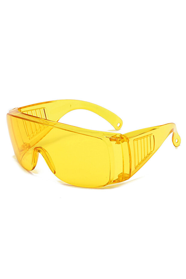 Yellow 1Pieces Dental Lab Goggle Eyewear Glasses Waterproof Multicolour Curing Light UV Teeth Whiten
