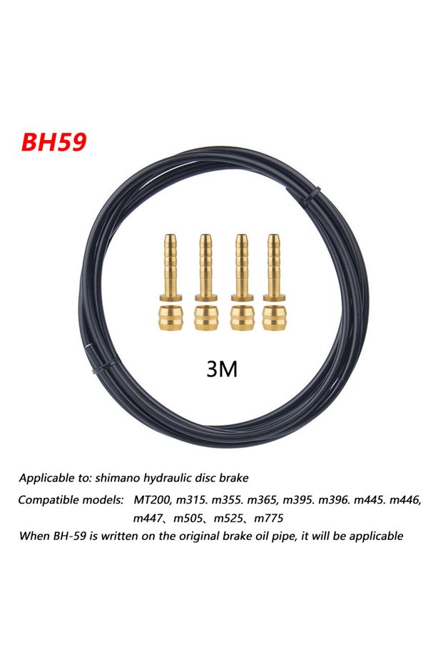 BH59 brake line Mountain Road Bicycle Hydraulic Brake Line Pipe Suitable for BH90/BH59 Oil Pipe XT D