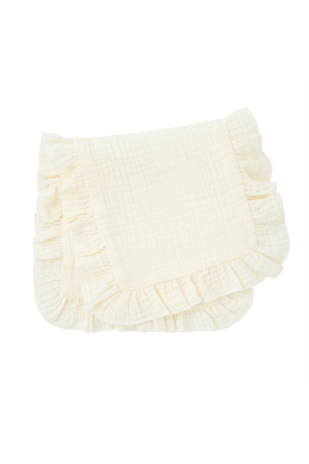style 13 Soft Muslin Cotton Gauze Shoulder Rag Baby Burping Pad Ruffle Newborn Baby Burp Cloths