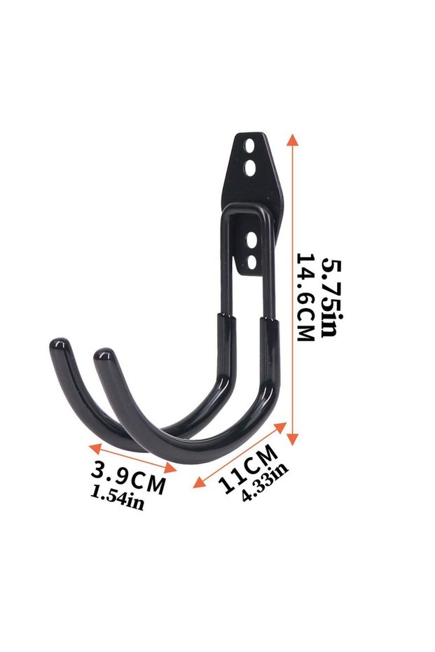 Black Electric vehicle charger wall mount bracket EV Charger Holster Extension Organizer for Garage