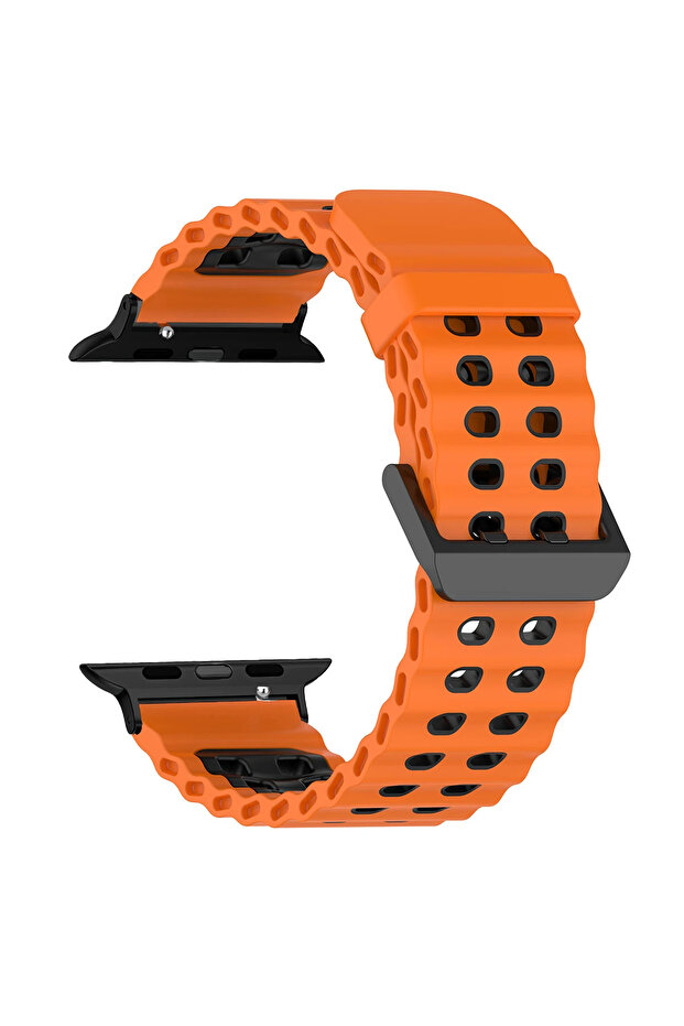 42 44 45 46 49mm OBB Silicone Strap for Apple Watch Ultra 3 49mm Band Breathable Bracelet for iWatch