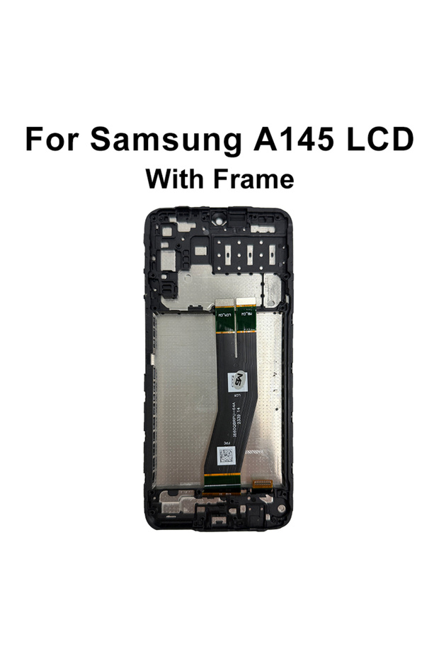 A14 4G مع إطار 6.6 بوصة A145F لشاشة LCD A14 4G، وشاشة لمس رقمية A145 لشاشة A14 5G A...